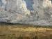 Clouds over the field