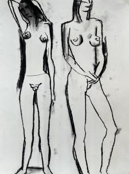 Drawing with nudes