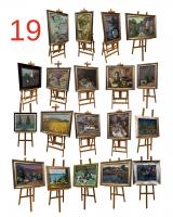 Уникальная коллекция из 19 оригинальных картин Александра Андреева
